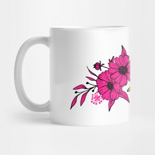 Pansexual Flowers Pride Mug